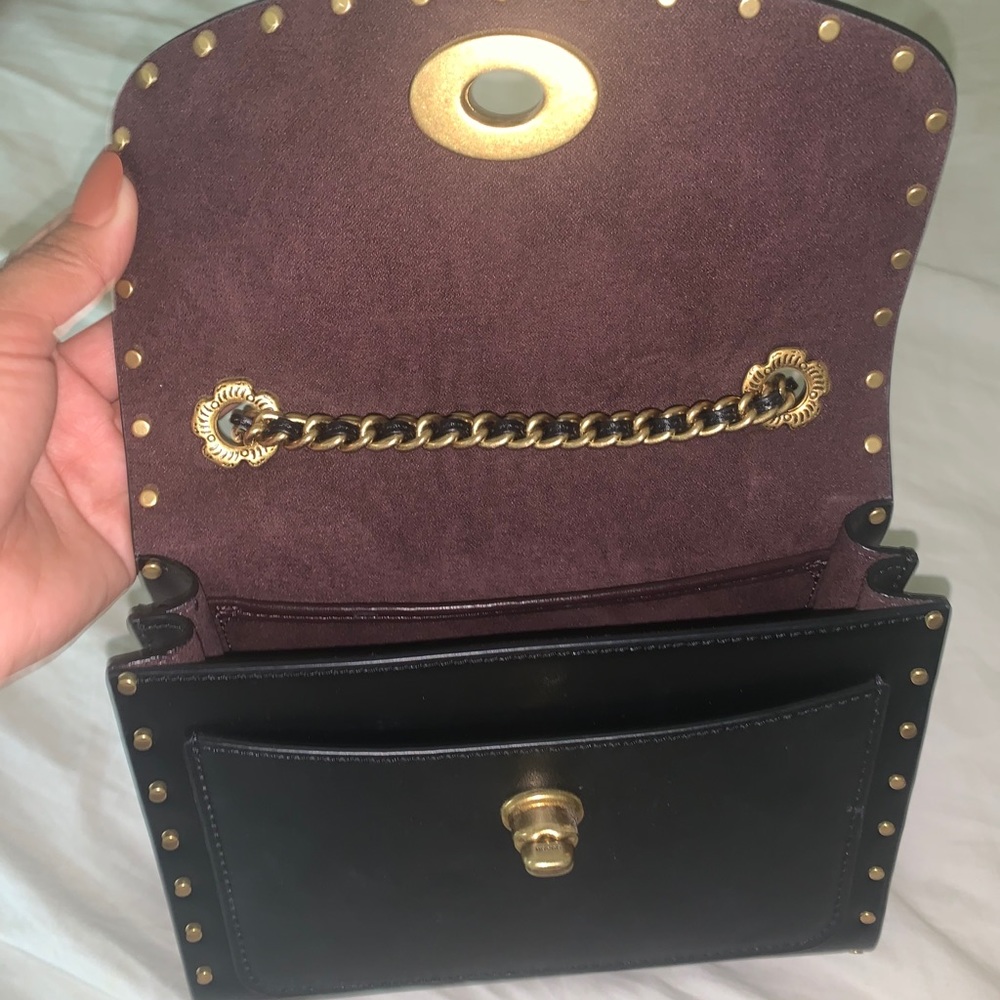 Coach Parker 18 With Rivets